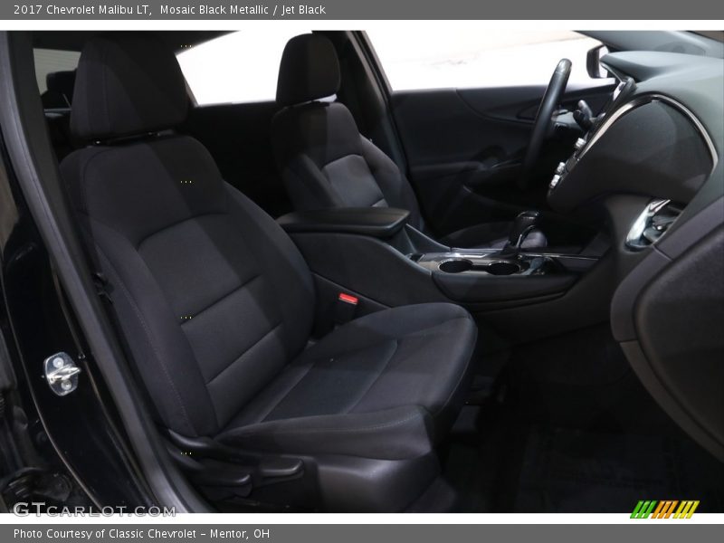 Mosaic Black Metallic / Jet Black 2017 Chevrolet Malibu LT