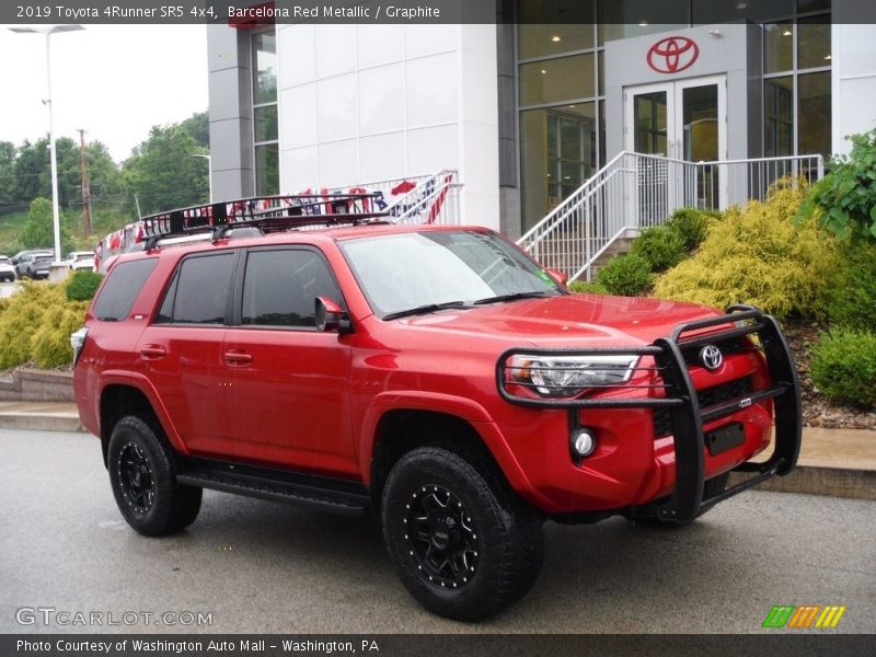 Barcelona Red Metallic / Graphite 2019 Toyota 4Runner SR5 4x4