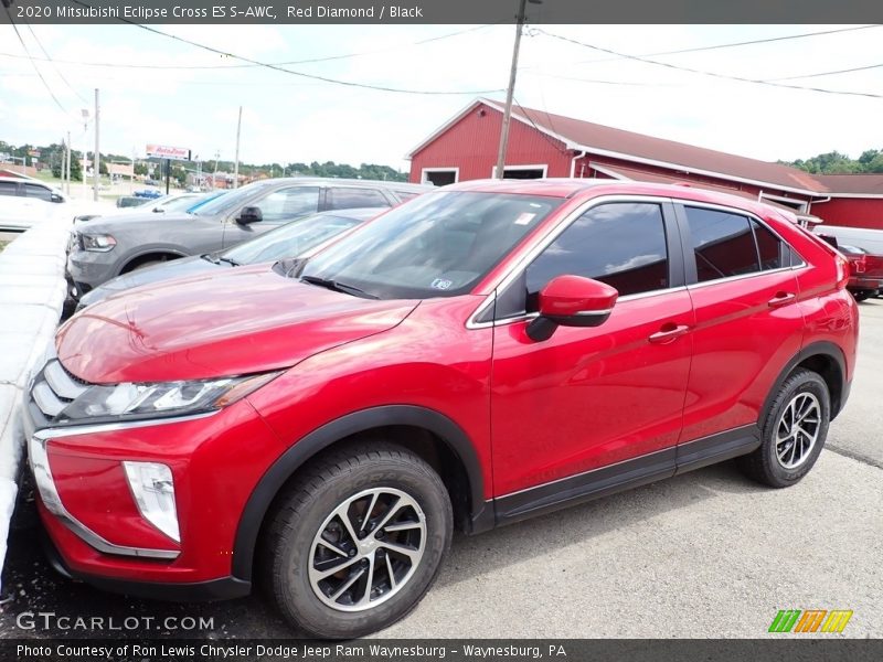 Red Diamond / Black 2020 Mitsubishi Eclipse Cross ES S-AWC