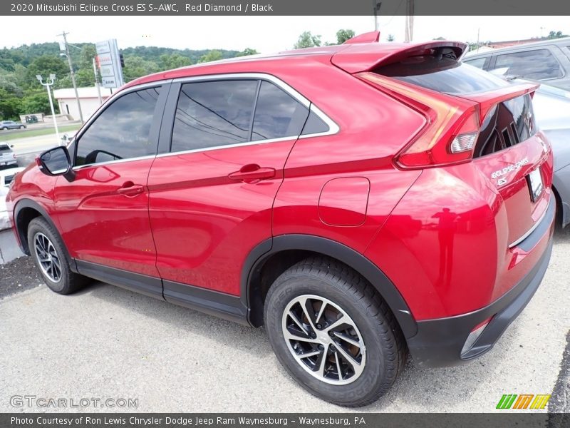 Red Diamond / Black 2020 Mitsubishi Eclipse Cross ES S-AWC