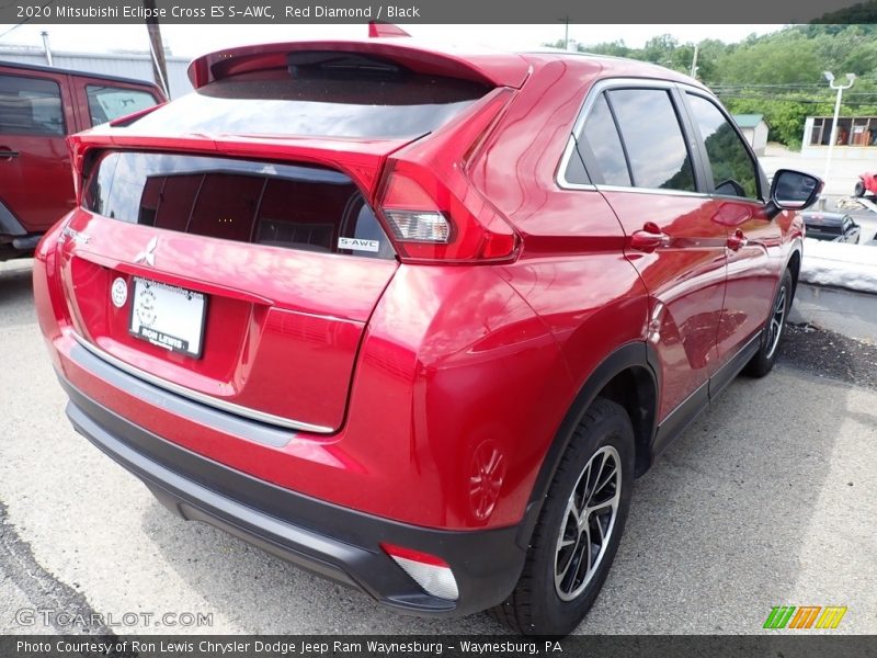 Red Diamond / Black 2020 Mitsubishi Eclipse Cross ES S-AWC