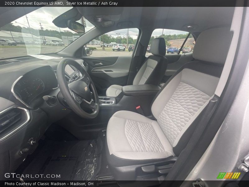 Silver Ice Metallic / Ash Gray 2020 Chevrolet Equinox LS AWD