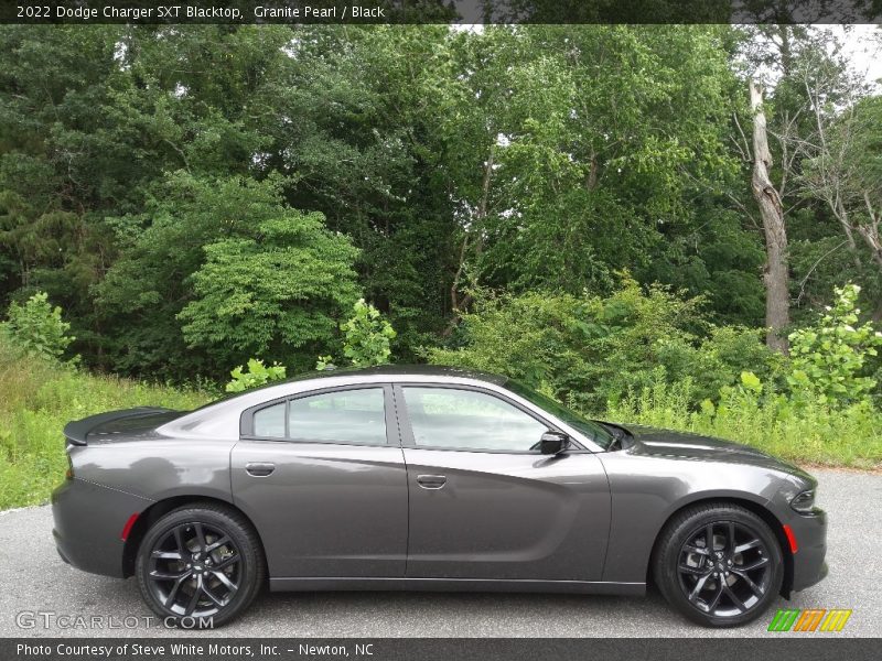 Granite Pearl / Black 2022 Dodge Charger SXT Blacktop