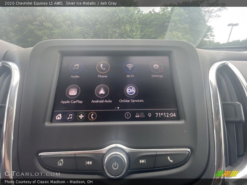 Silver Ice Metallic / Ash Gray 2020 Chevrolet Equinox LS AWD