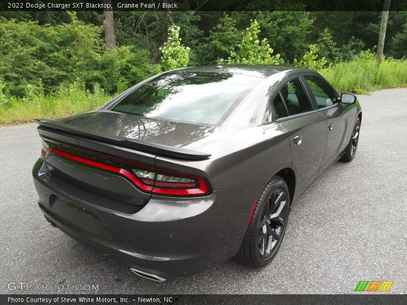 Granite Pearl / Black 2022 Dodge Charger SXT Blacktop