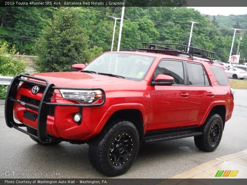 Barcelona Red Metallic / Graphite 2019 Toyota 4Runner SR5 4x4