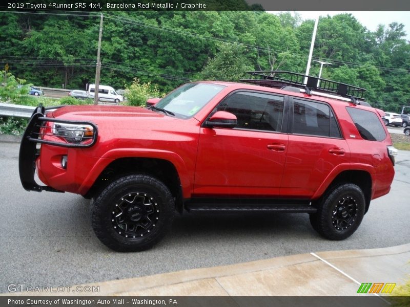 Barcelona Red Metallic / Graphite 2019 Toyota 4Runner SR5 4x4