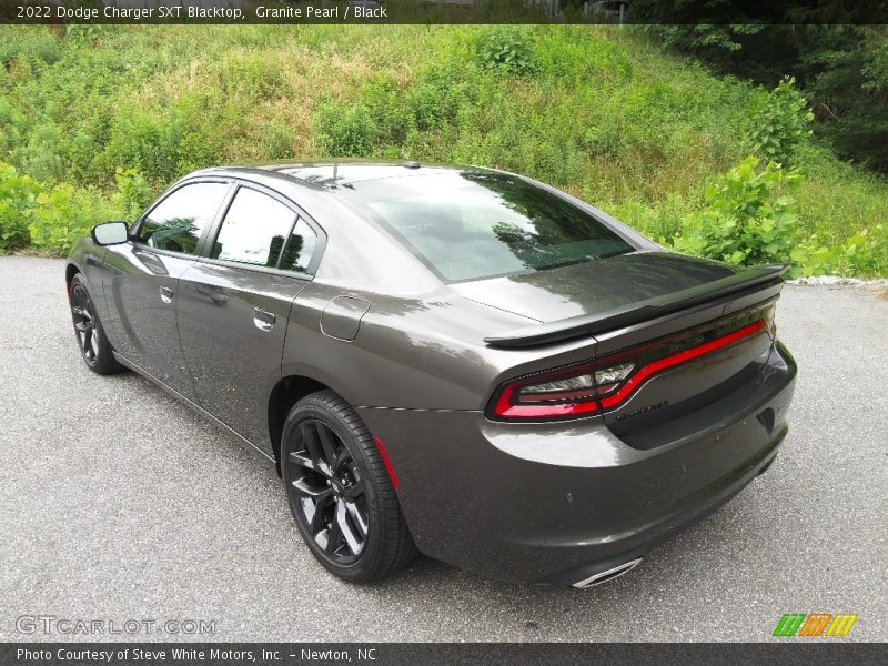 Granite Pearl / Black 2022 Dodge Charger SXT Blacktop