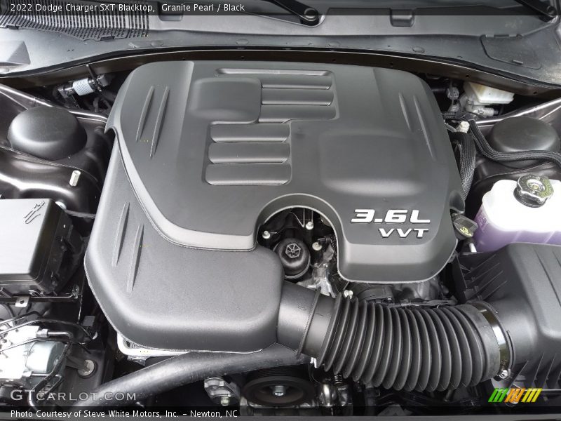 Granite Pearl / Black 2022 Dodge Charger SXT Blacktop