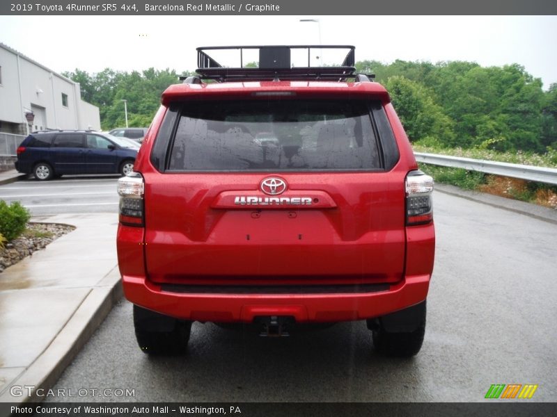 Barcelona Red Metallic / Graphite 2019 Toyota 4Runner SR5 4x4