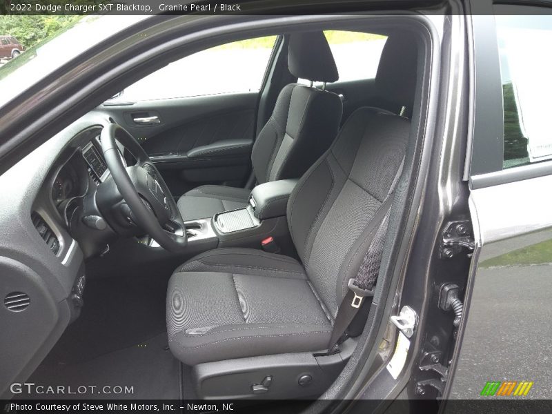 Granite Pearl / Black 2022 Dodge Charger SXT Blacktop