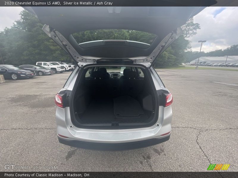 Silver Ice Metallic / Ash Gray 2020 Chevrolet Equinox LS AWD