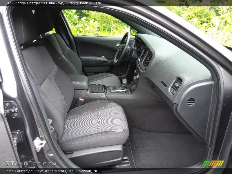 Granite Pearl / Black 2022 Dodge Charger SXT Blacktop