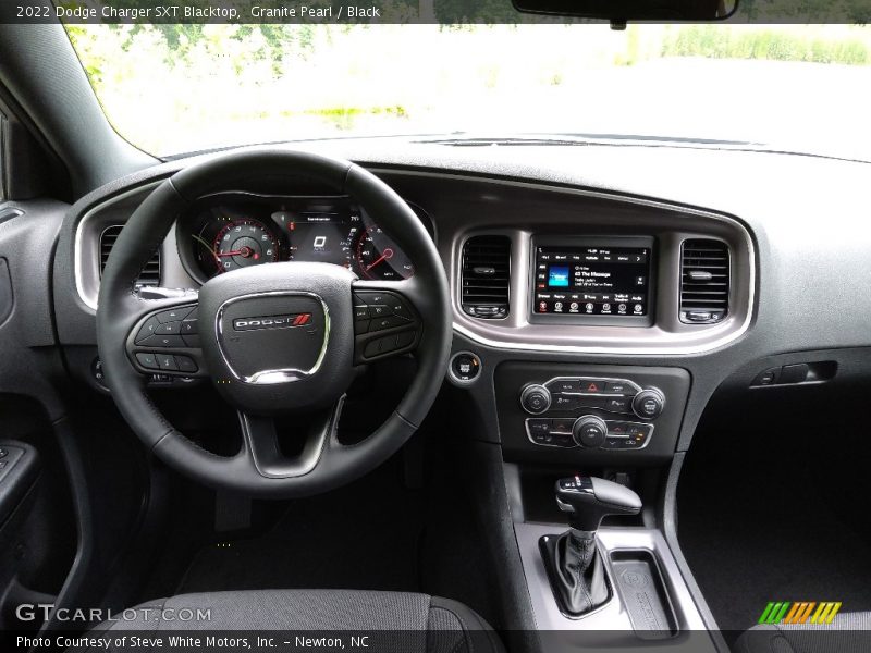 Granite Pearl / Black 2022 Dodge Charger SXT Blacktop