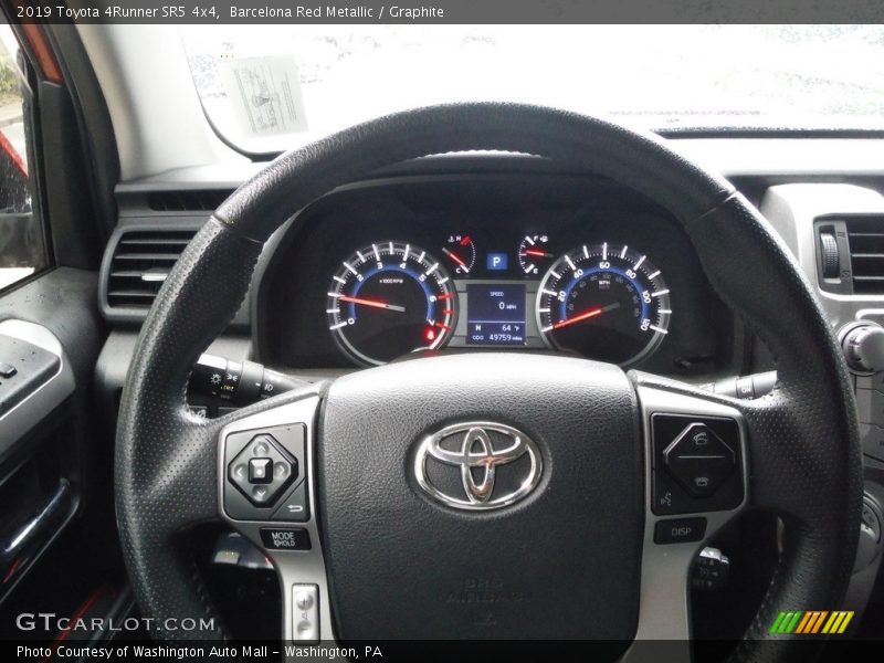 Barcelona Red Metallic / Graphite 2019 Toyota 4Runner SR5 4x4