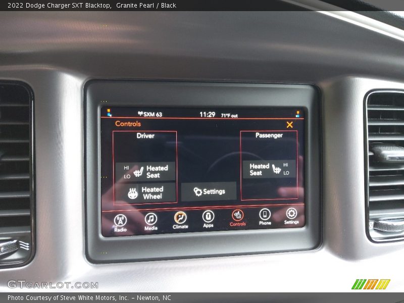Granite Pearl / Black 2022 Dodge Charger SXT Blacktop