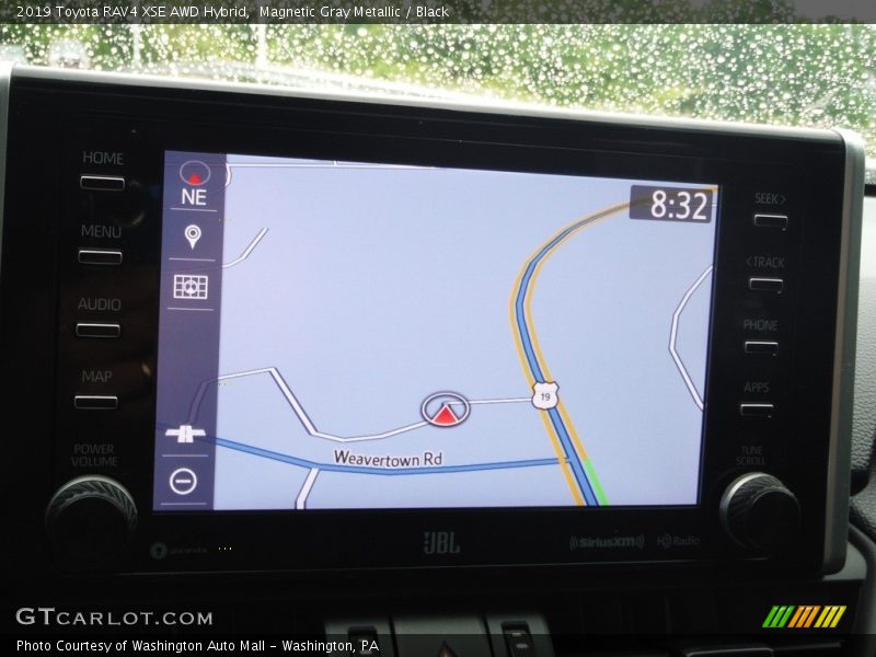 Magnetic Gray Metallic / Black 2019 Toyota RAV4 XSE AWD Hybrid