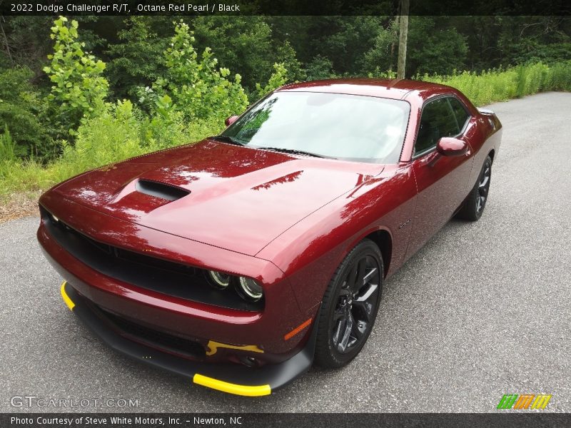 Octane Red Pearl / Black 2022 Dodge Challenger R/T