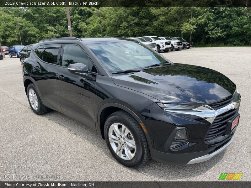 Black / Jet Black 2019 Chevrolet Blazer 3.6L Cloth