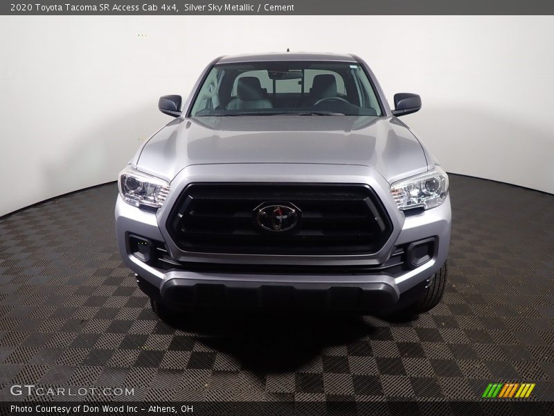 Silver Sky Metallic / Cement 2020 Toyota Tacoma SR Access Cab 4x4