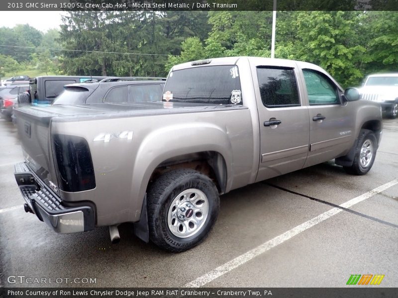 Mocha Steel Metallic / Dark Titanium 2013 GMC Sierra 1500 SL Crew Cab 4x4