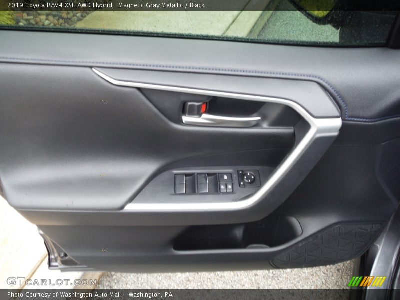 Magnetic Gray Metallic / Black 2019 Toyota RAV4 XSE AWD Hybrid