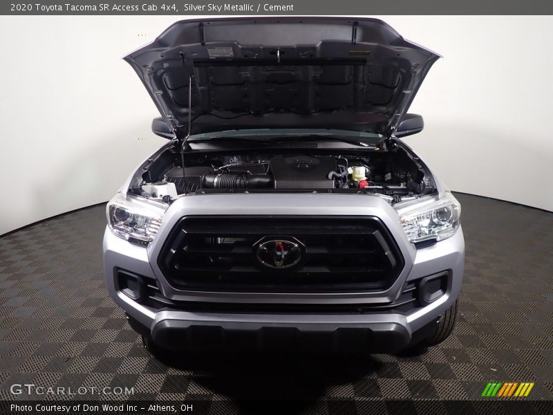 Silver Sky Metallic / Cement 2020 Toyota Tacoma SR Access Cab 4x4