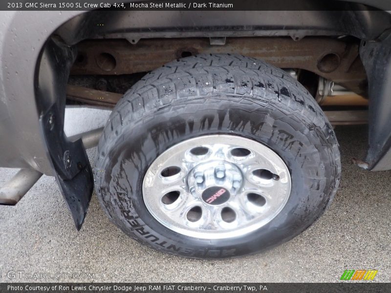 Mocha Steel Metallic / Dark Titanium 2013 GMC Sierra 1500 SL Crew Cab 4x4