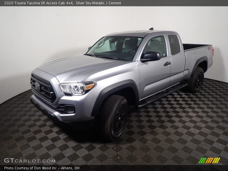 Silver Sky Metallic / Cement 2020 Toyota Tacoma SR Access Cab 4x4