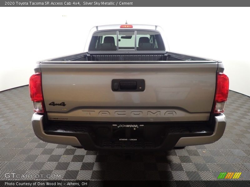 Silver Sky Metallic / Cement 2020 Toyota Tacoma SR Access Cab 4x4