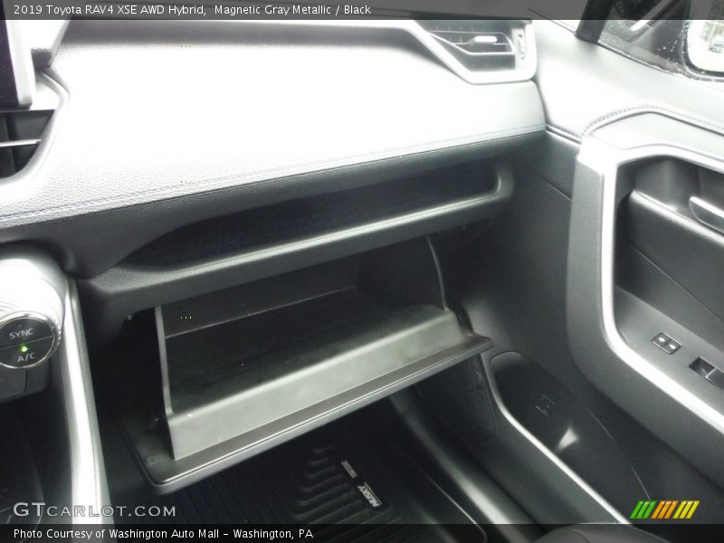 Magnetic Gray Metallic / Black 2019 Toyota RAV4 XSE AWD Hybrid