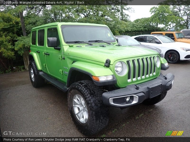 Front 3/4 View of 2018 Wrangler Unlimited Sahara 4x4