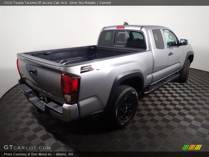 Silver Sky Metallic / Cement 2020 Toyota Tacoma SR Access Cab 4x4