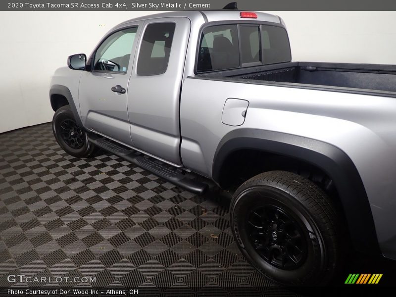 Silver Sky Metallic / Cement 2020 Toyota Tacoma SR Access Cab 4x4