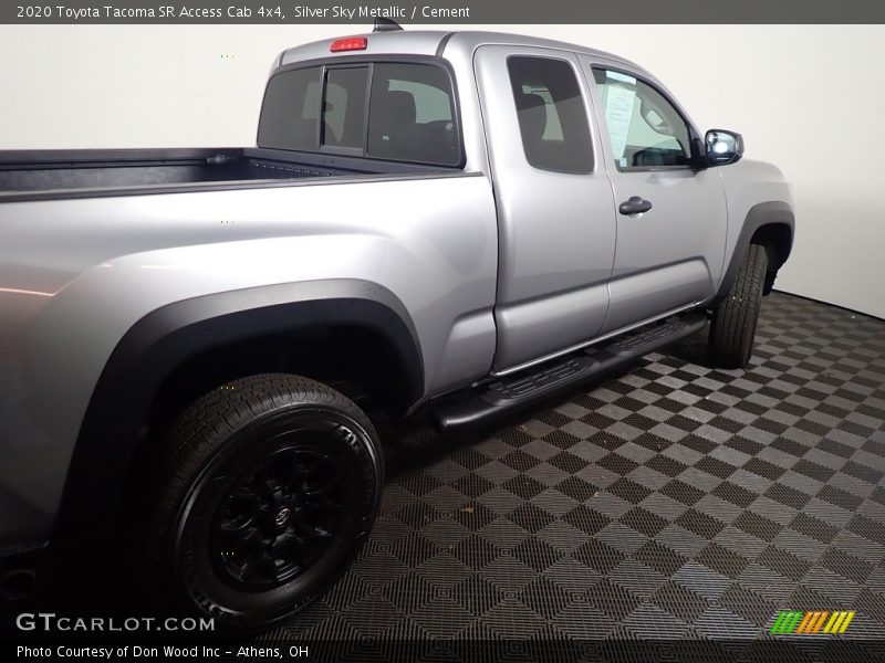 Silver Sky Metallic / Cement 2020 Toyota Tacoma SR Access Cab 4x4