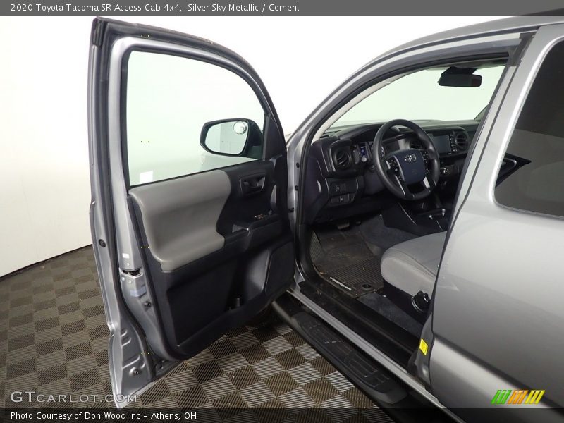 Silver Sky Metallic / Cement 2020 Toyota Tacoma SR Access Cab 4x4