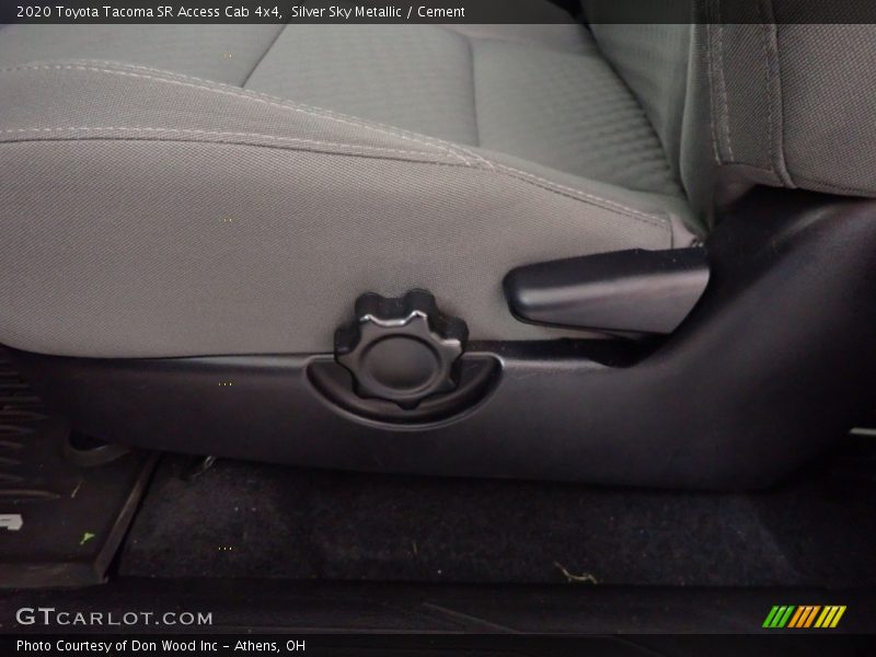 Silver Sky Metallic / Cement 2020 Toyota Tacoma SR Access Cab 4x4