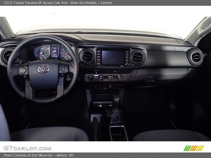 Silver Sky Metallic / Cement 2020 Toyota Tacoma SR Access Cab 4x4