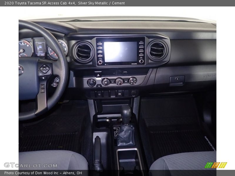 Silver Sky Metallic / Cement 2020 Toyota Tacoma SR Access Cab 4x4