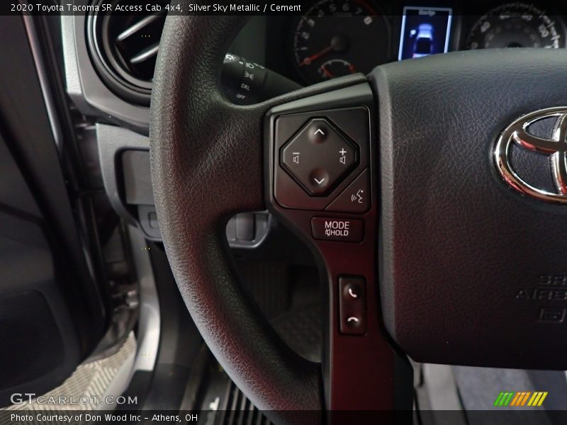 Silver Sky Metallic / Cement 2020 Toyota Tacoma SR Access Cab 4x4