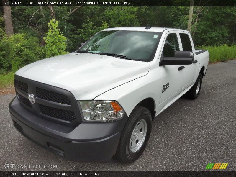 Bright White / Black/Diesel Gray 2022 Ram 1500 Classic Crew Cab 4x4