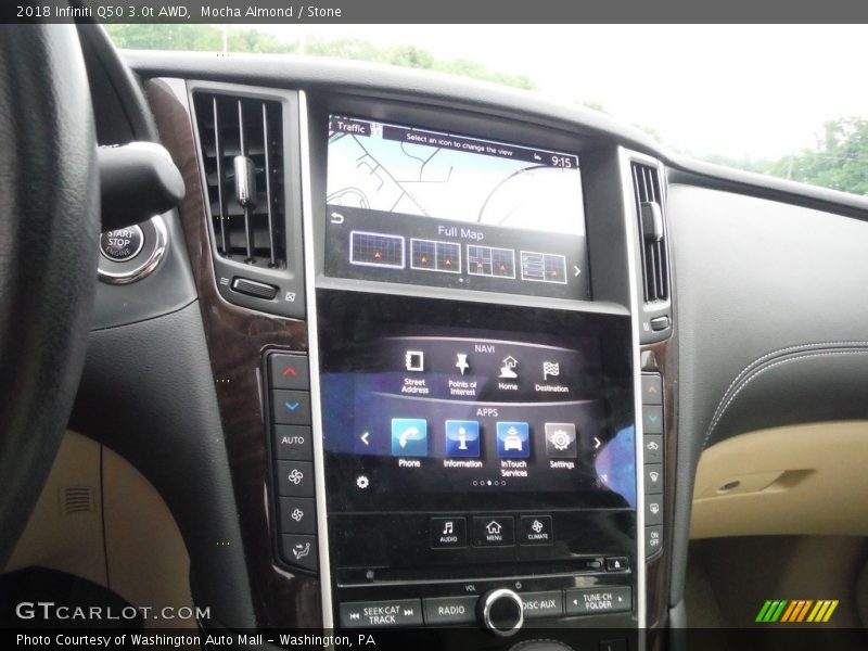 Mocha Almond / Stone 2018 Infiniti Q50 3.0t AWD