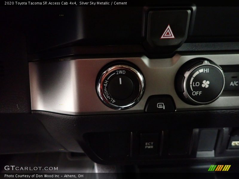 Silver Sky Metallic / Cement 2020 Toyota Tacoma SR Access Cab 4x4
