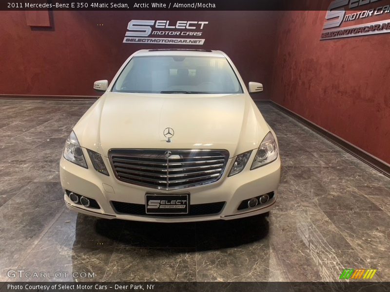 Arctic White / Almond/Mocha 2011 Mercedes-Benz E 350 4Matic Sedan