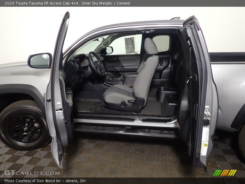 Silver Sky Metallic / Cement 2020 Toyota Tacoma SR Access Cab 4x4