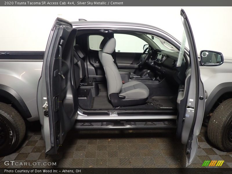 Silver Sky Metallic / Cement 2020 Toyota Tacoma SR Access Cab 4x4