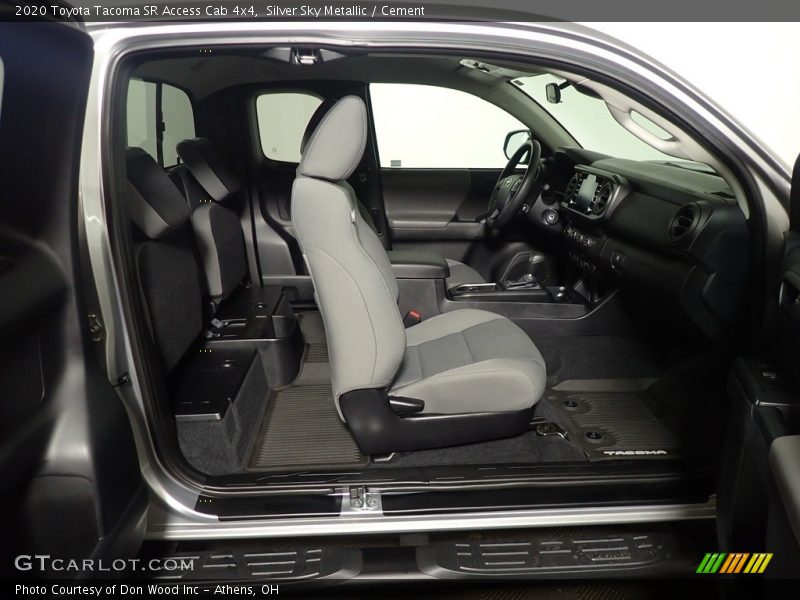 Silver Sky Metallic / Cement 2020 Toyota Tacoma SR Access Cab 4x4