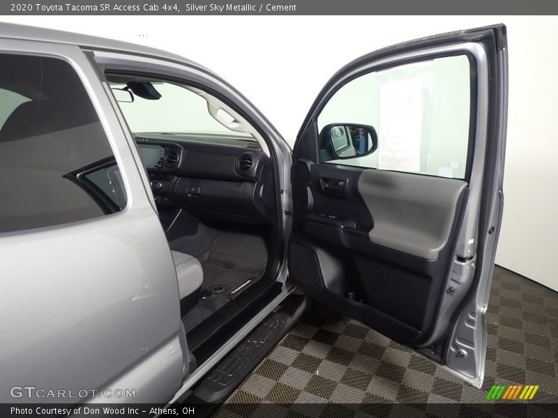 Silver Sky Metallic / Cement 2020 Toyota Tacoma SR Access Cab 4x4