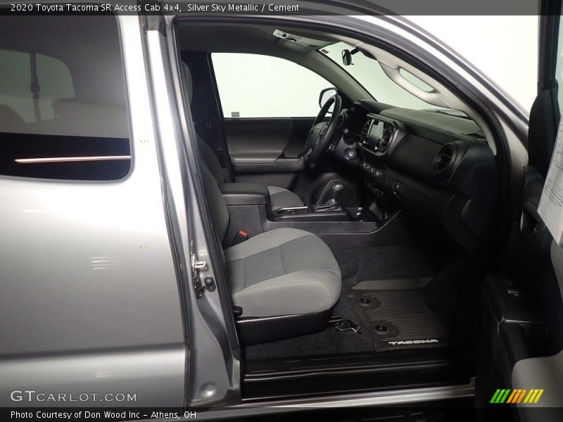 Silver Sky Metallic / Cement 2020 Toyota Tacoma SR Access Cab 4x4