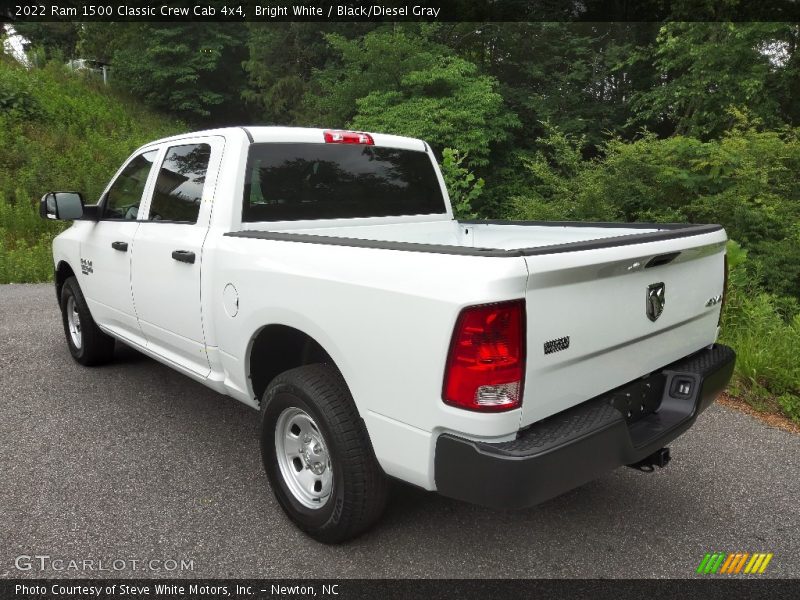Bright White / Black/Diesel Gray 2022 Ram 1500 Classic Crew Cab 4x4
